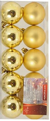 Image - Christmas Gifts Decorating Balls, 4cm, 10pcs, Assorted