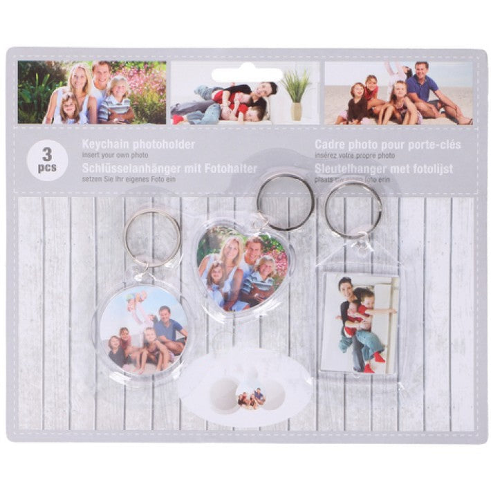Image - Key Chain Photoholder 3 Pieces