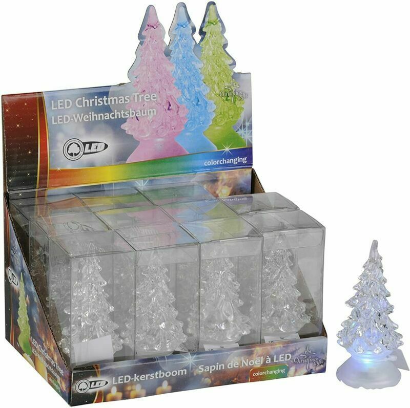 Image - Christmas Gifts LED Christmas Tree Color Change, 10cm, Transparent