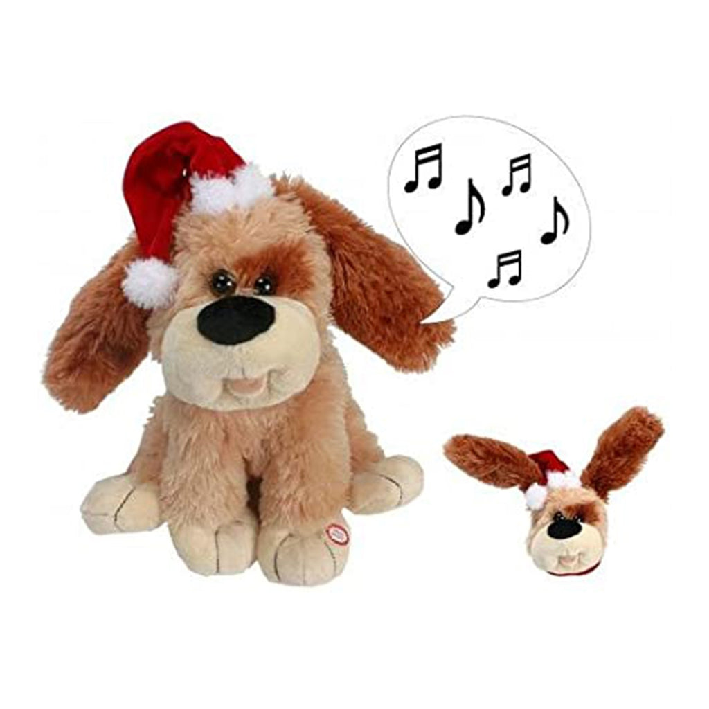 Image - Bakaji Soft Toy Dog Christmas, 25cm, Multicolour
