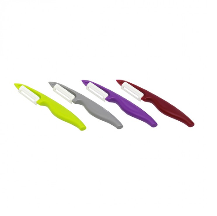 Image - Cuisine Elegance Ceramic Peeler, 18cm, Assorted