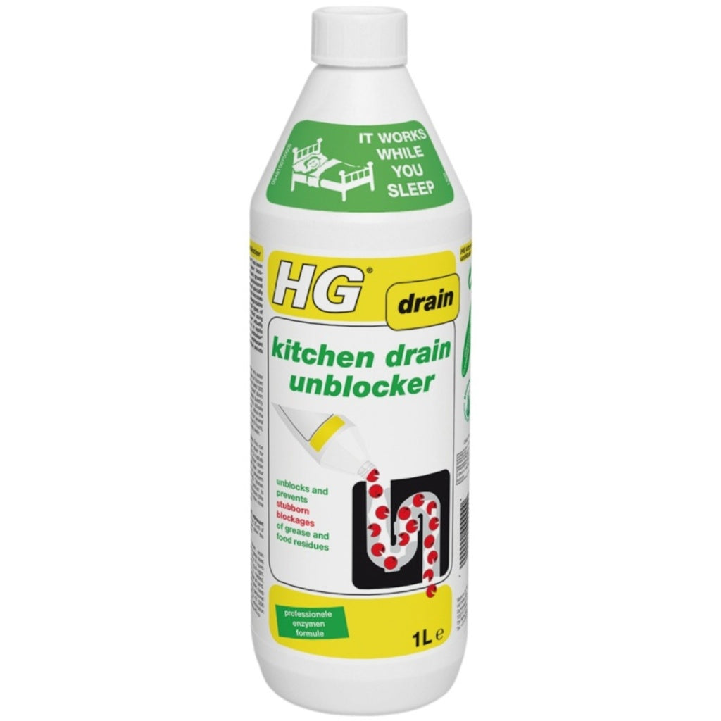 Image - HG Kitchen Drain Unblocker, 1L