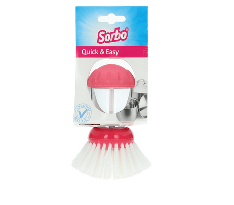 Image - Sorbo Red Quick & Easy Dishbrush