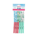 Image - Sorbo Clothes Pegs, 12pcs, Multi-Colour, Botanic Print