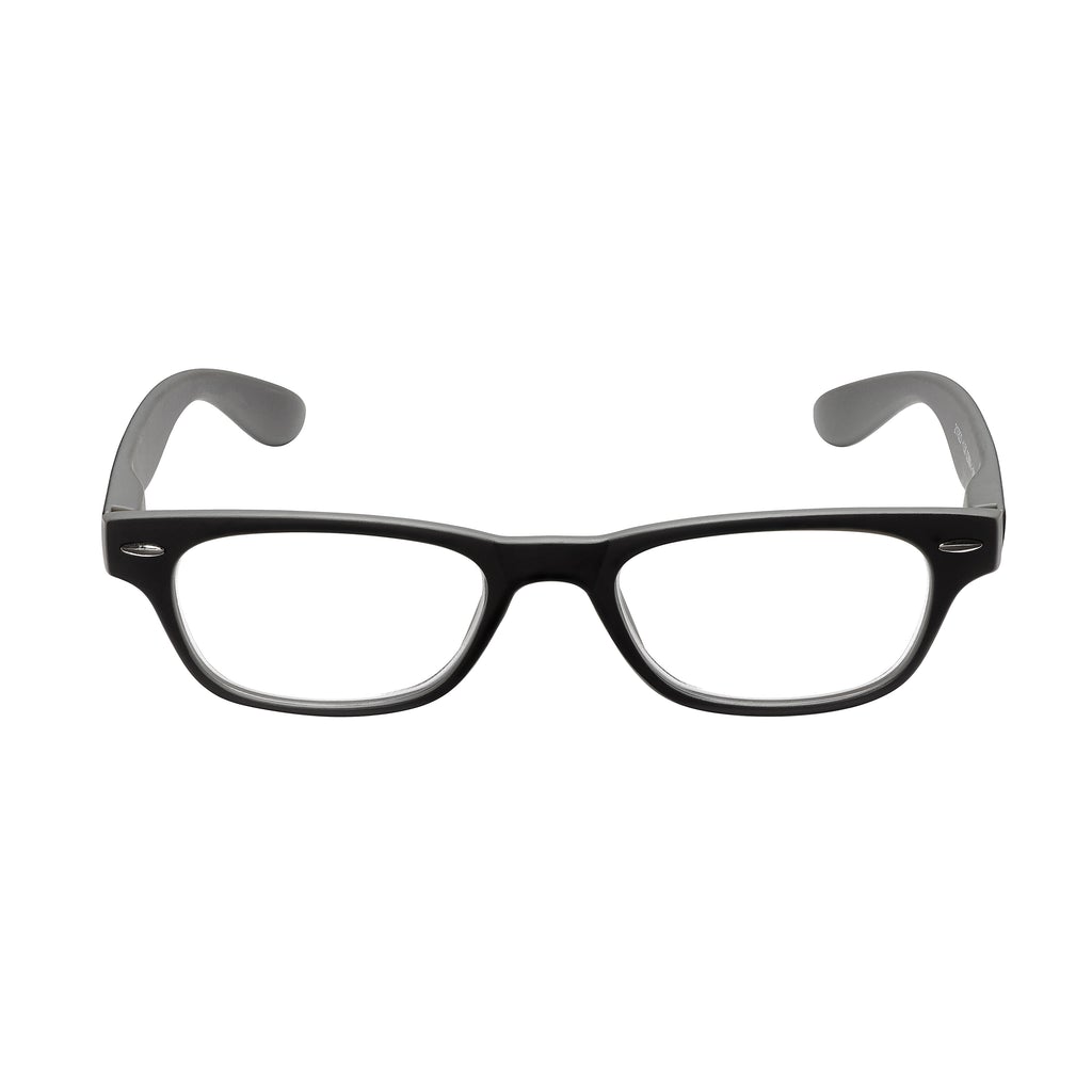 Image - Manicare Reading Glasses +1.5 Wayfarer Matt Black/Grey