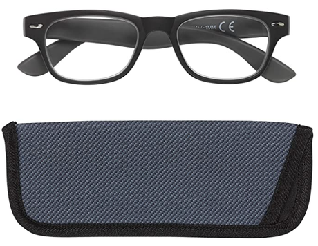 Image - Manicare Reading Glasses +2 Wayfarer, Matt Black