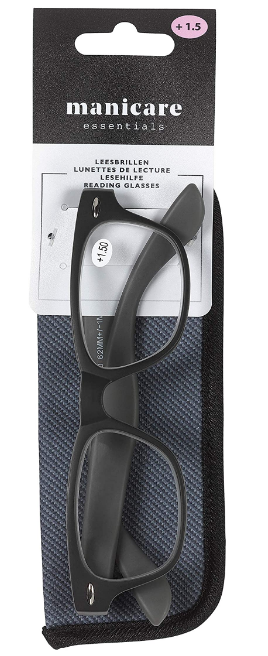 Image - Manicare Reading Glasses +2 Wayfarer, Matt Black