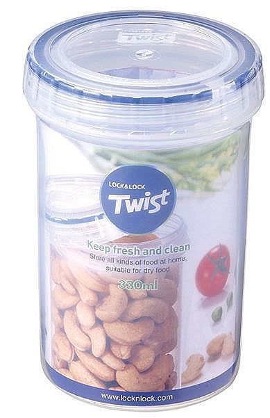 Image - Lock and Lock Twist Top Container, Clear, 330ml