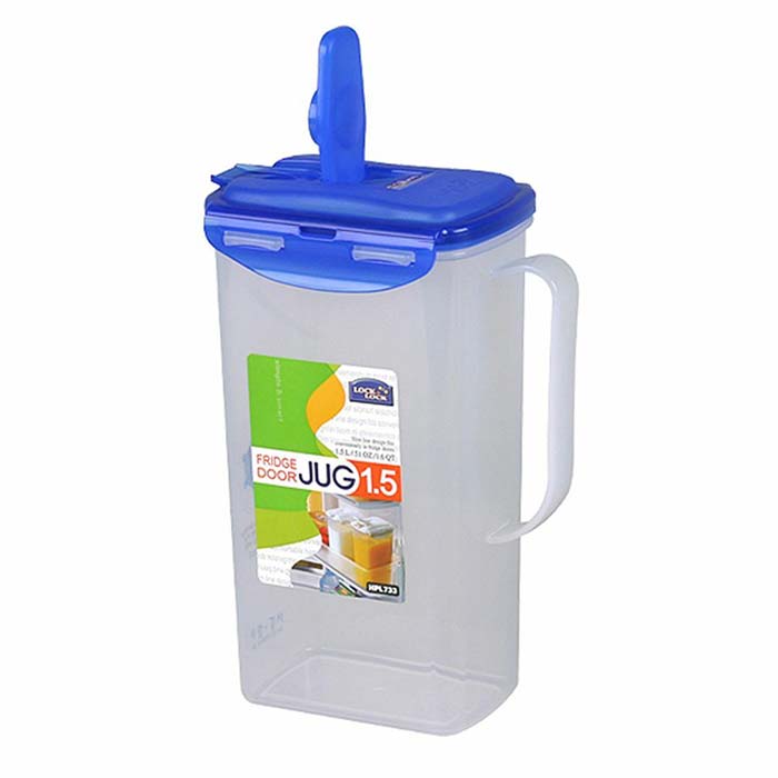 Image - Lock and Lock Rectangular Fridge Door Jug, 1.5L