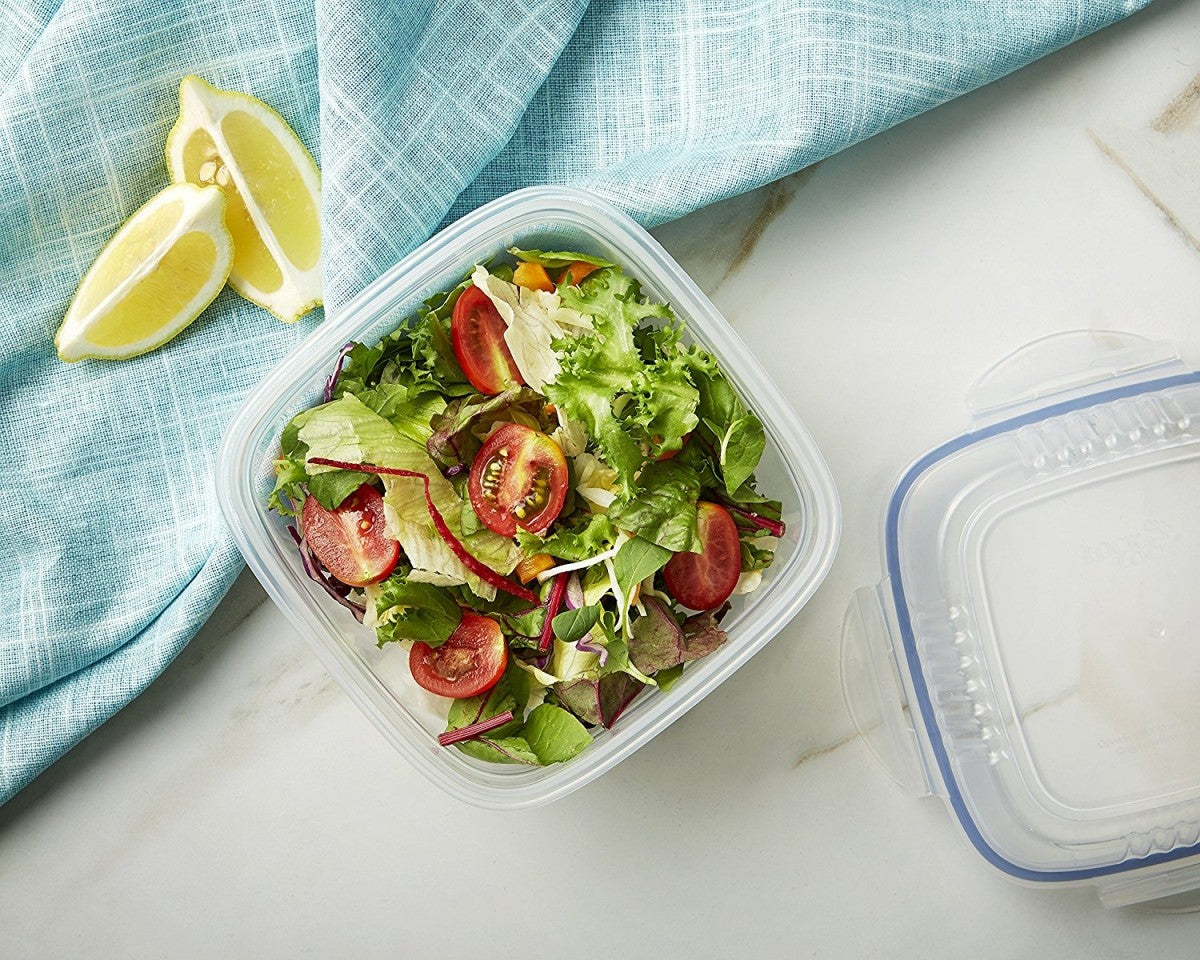 Image - Lock & Lock Square Storage Container, 950 ml, Clear
