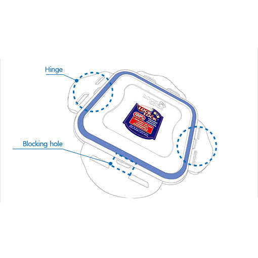 Image - Lock and Lock Rectangular Container, 1.8L