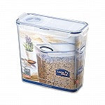 Image - Lock and Lock Rectangular Container with Flip Top Lid, 3.4L, Clear