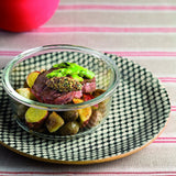 Image - Lock & Lock Oven glass Round Container, 950ml, Clear