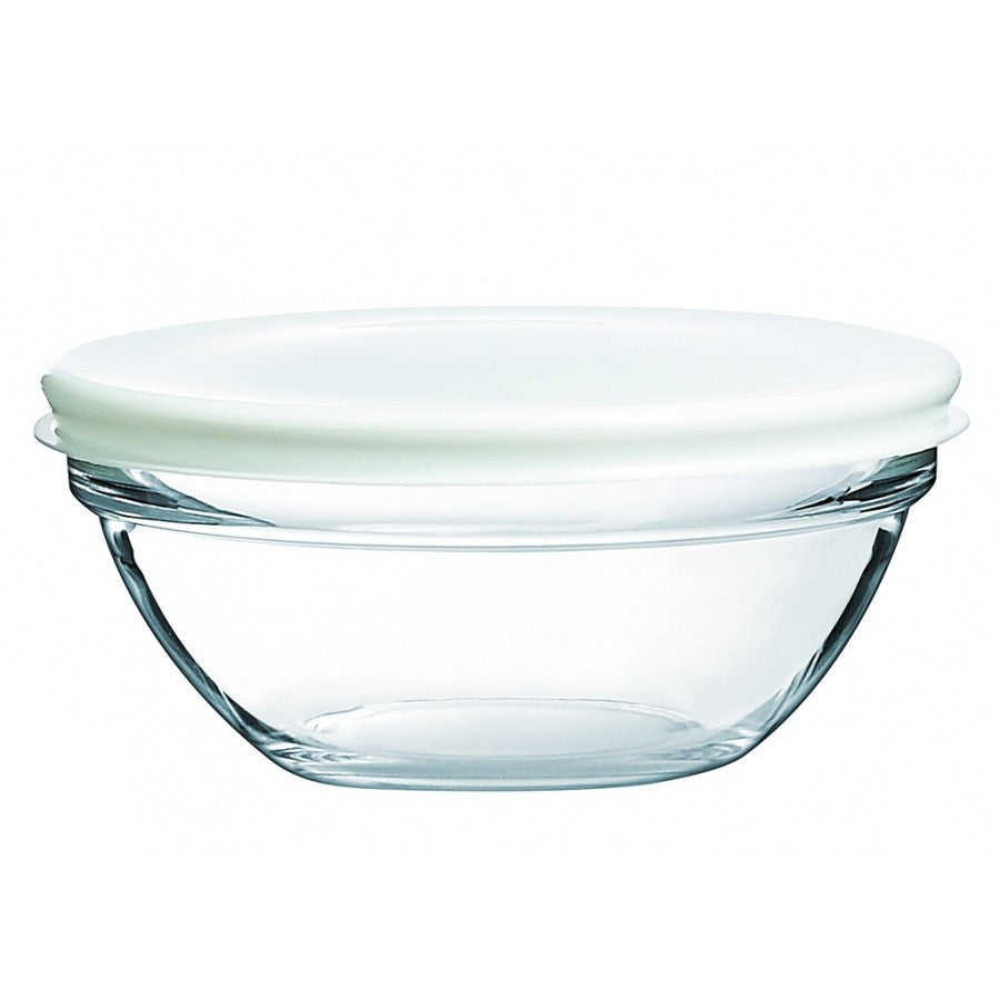 Image - Luminarc Stacking Bowl with Lid, 12cm, Clear