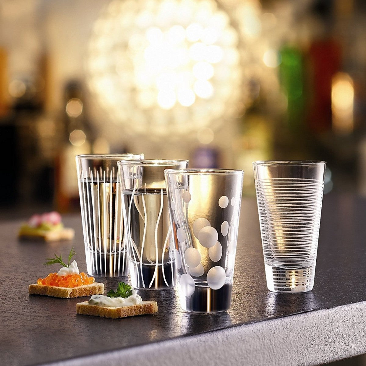 Image - Luminarc Lounge Club Shot Glass, 8cl, 4pc, Clear