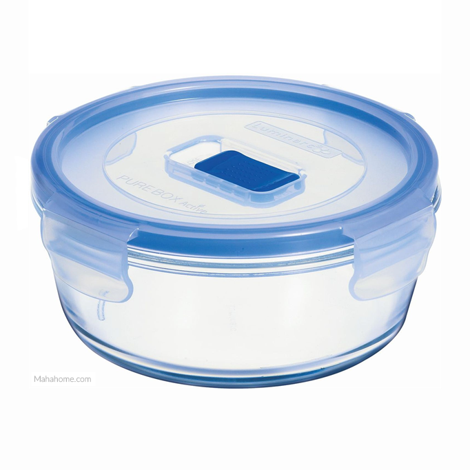 Image - Luminarc Pure Box Active Round Food Container with Lid, 67cl