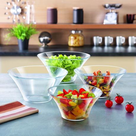 Image - Luminarc Salad Club Serving Bowl, 14cm, Clear
