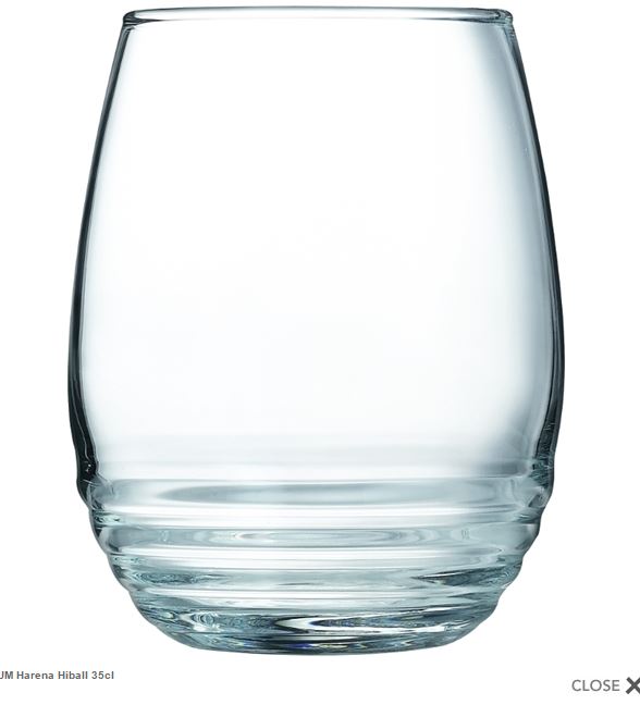 Image - Luminarc Harena Hiball Glass, 350ml, Clear