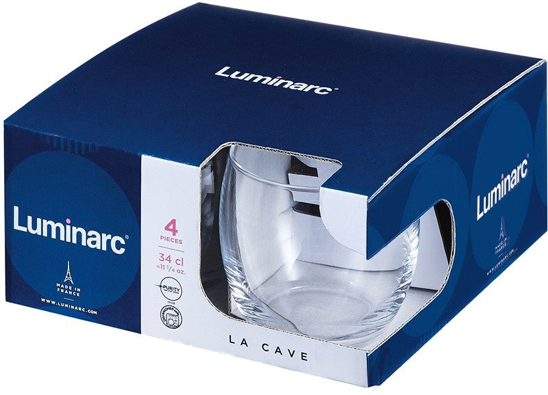 Image - Luminarc La Cave Mixer Glass 34cl, Pack Of 4