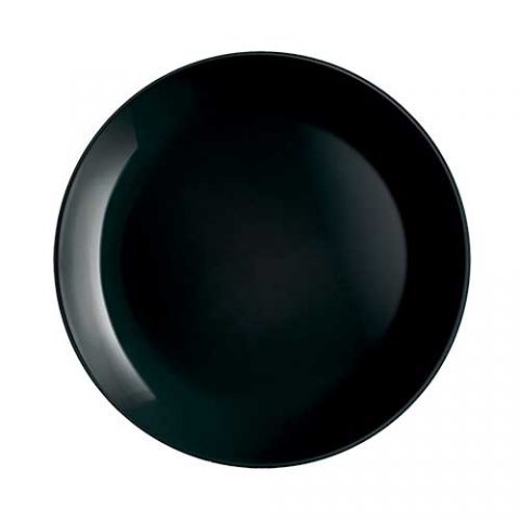 Image - Luminarc Diwali Colours Dinner Plate, 27cm, Black
