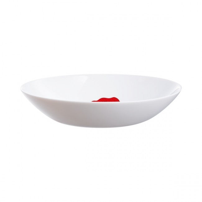 Image - Arcopal Bertille Soup Plate, 20cm, Red/White Floral