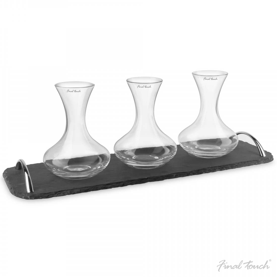 Image - Final Touch Original 4 Piece Wine Flight Set, Transparent