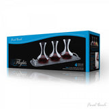 Image - Final Touch Original 4 Piece Wine Flight Set, Transparent