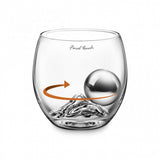 Image - Final Touch On the Rocks Glass, Stainless Steel