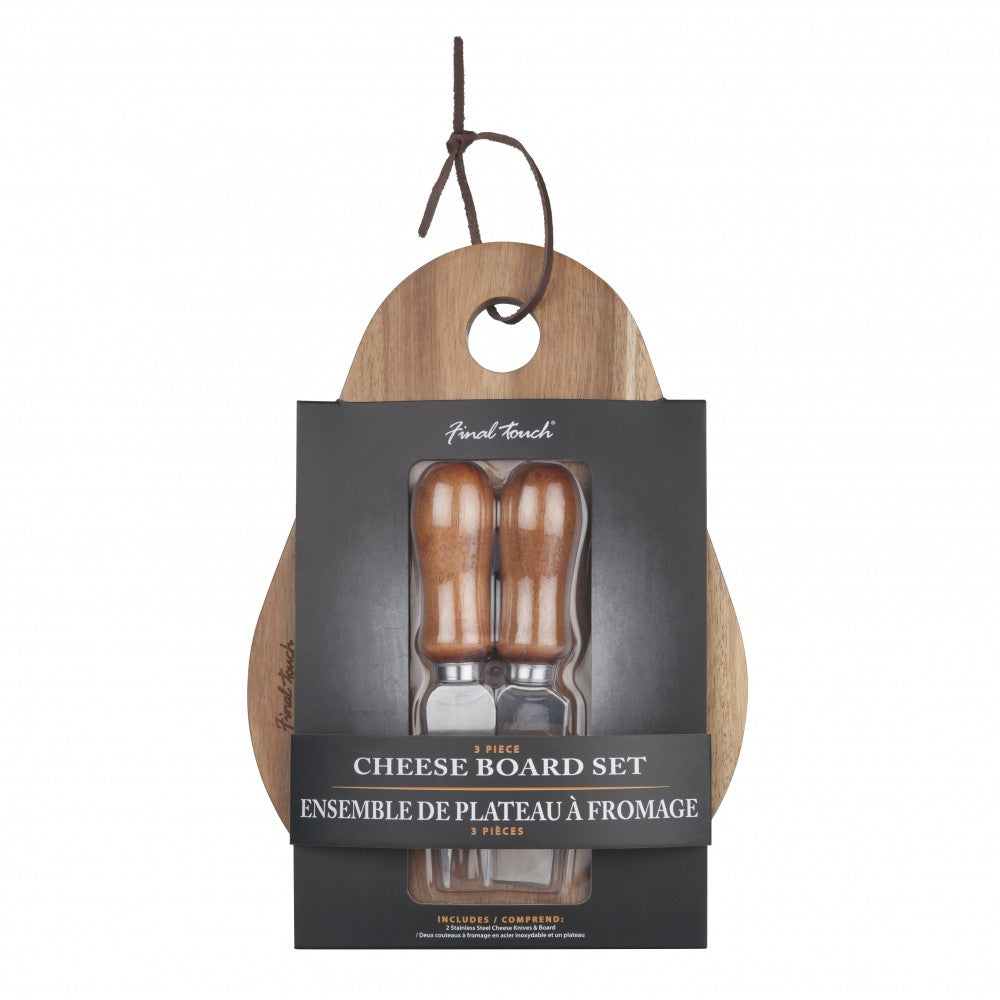Image - Final Touch 3 Piece Cheese Board Set