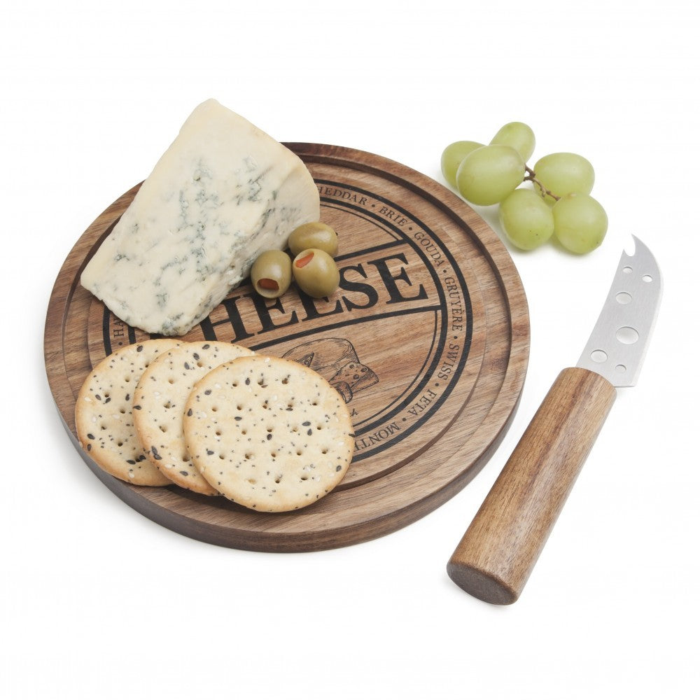 Image - Final Touch 2Pc Cheese Board Set(CE40102), Brown