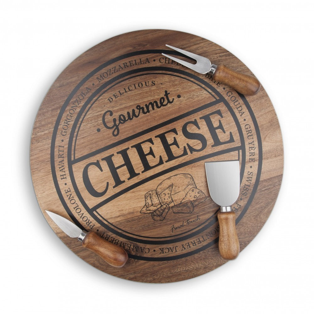 Image - Final Touch 4 Piece Cheese Serving Set