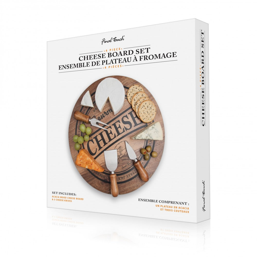 Image - Final Touch 4 Piece Cheese Serving Set