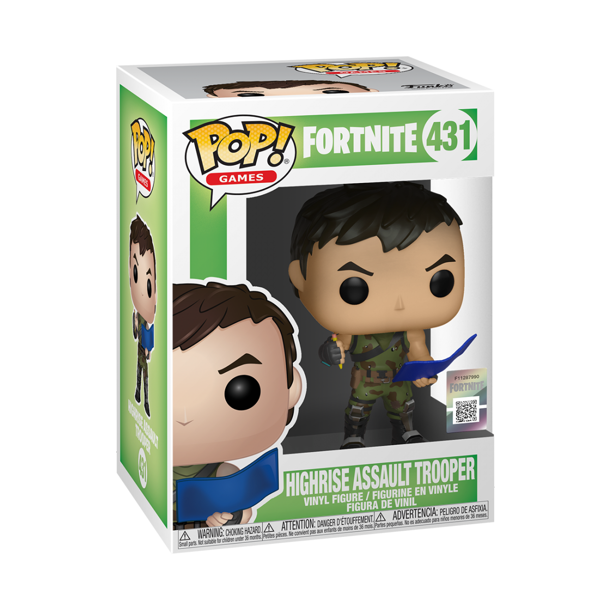 Image - POP! Vinyl Fortnite Highrise Assault Trooper