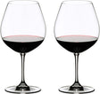 Image - Riedel Vinum Pinot Noir Wine Glasses, Burgundy Red, Set Of 2