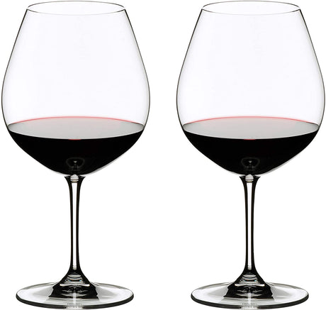 Image - Riedel Vinum Pinot Noir Wine Glasses, Burgundy Red, Set Of 2