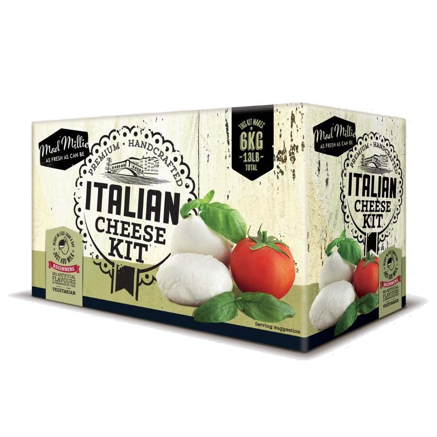 Image - Mad Millie Vegetarian Italian Cheese Kit